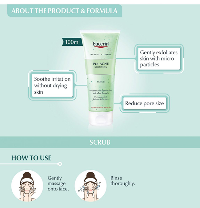 Tẩy Da Chết Eucerin Pro Acne Scrub