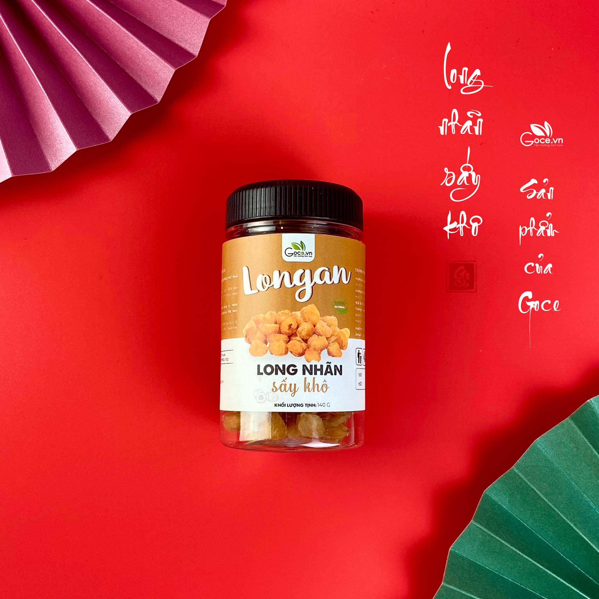 Long nhãn (Nhãn nhục) sấy khô Goce - 140g