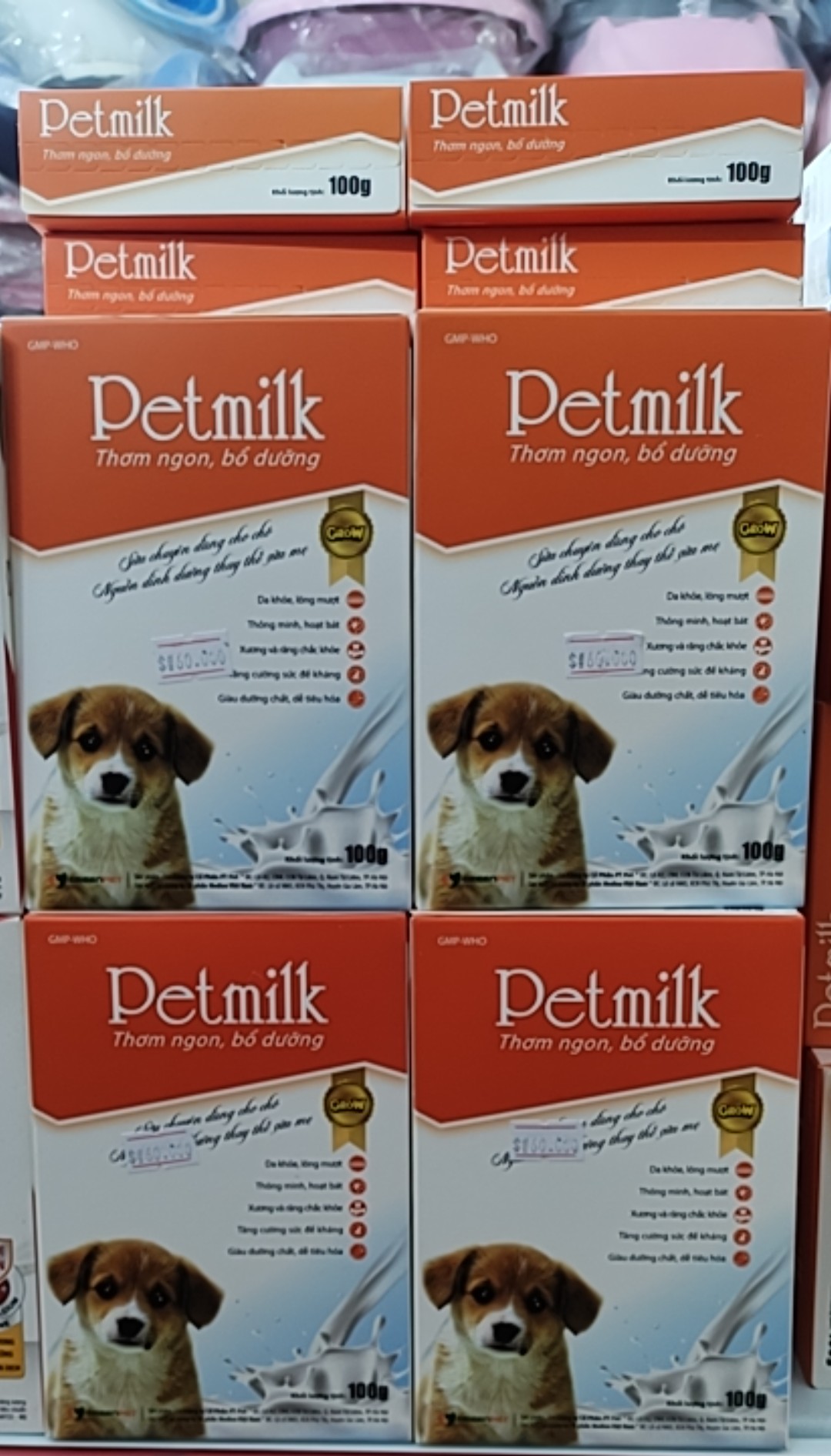 [HCM]Sữa bột cho chó mèo Petmilk 100G