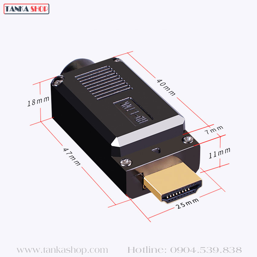 Đầu bấm cáp HDMI 1.4, 2.0 Male