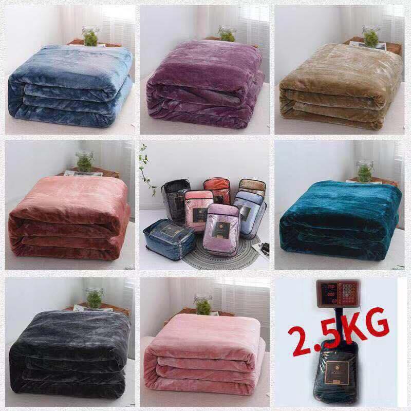 Chăn Lông Thỏ Thu Đông Muji Blanket ĐỦ MÀU ( Nặng 2,5kg)