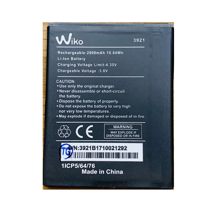 Pin điện thoại Wiko Lenny 5 / K400 / 3921