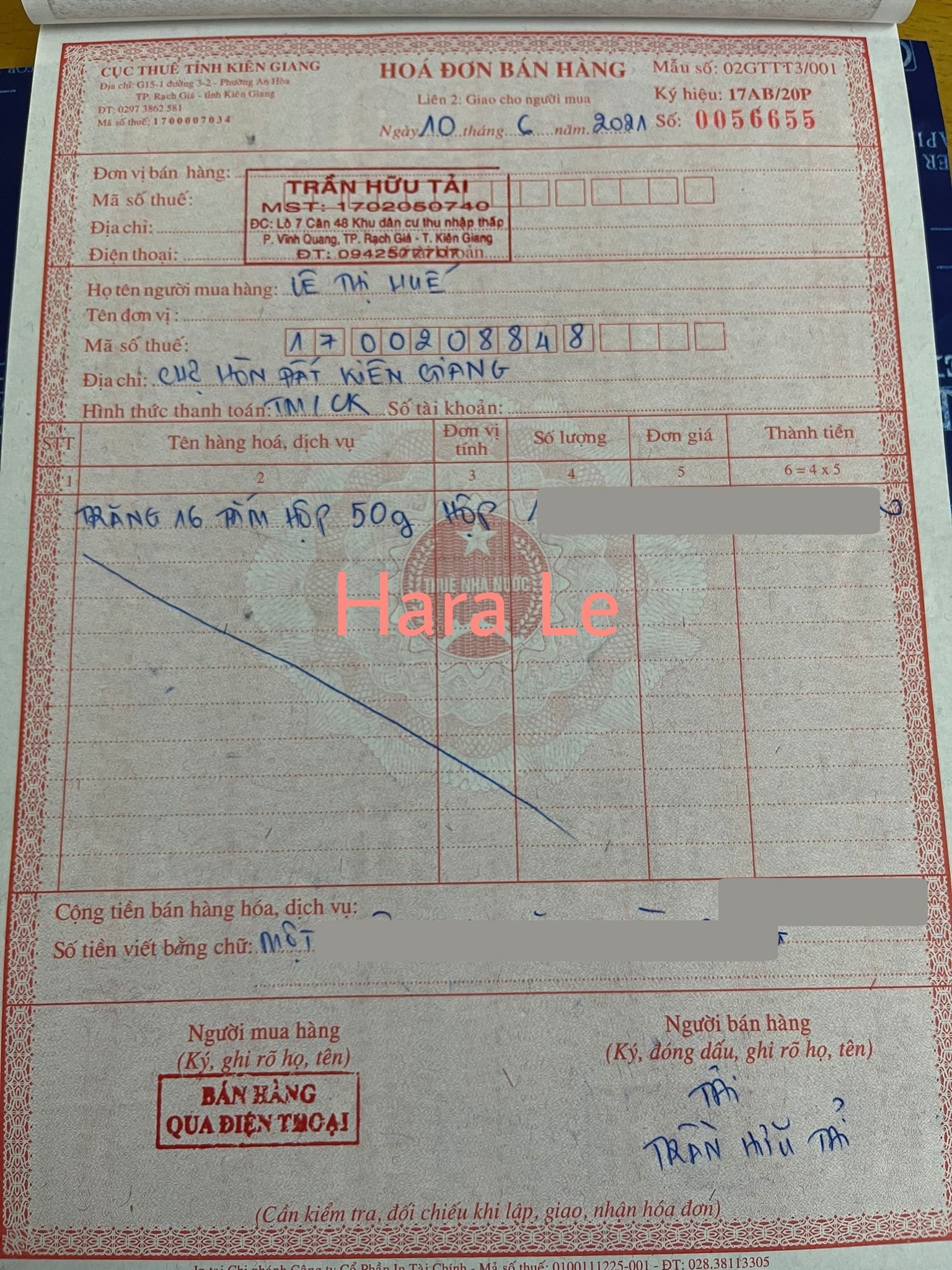 Kem Tắm Trắng TRĂNG 16 Hara