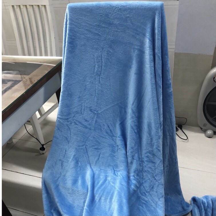 Chăn văn phòng 2m x 1m6 mềm mại chăn lông 2 mặt