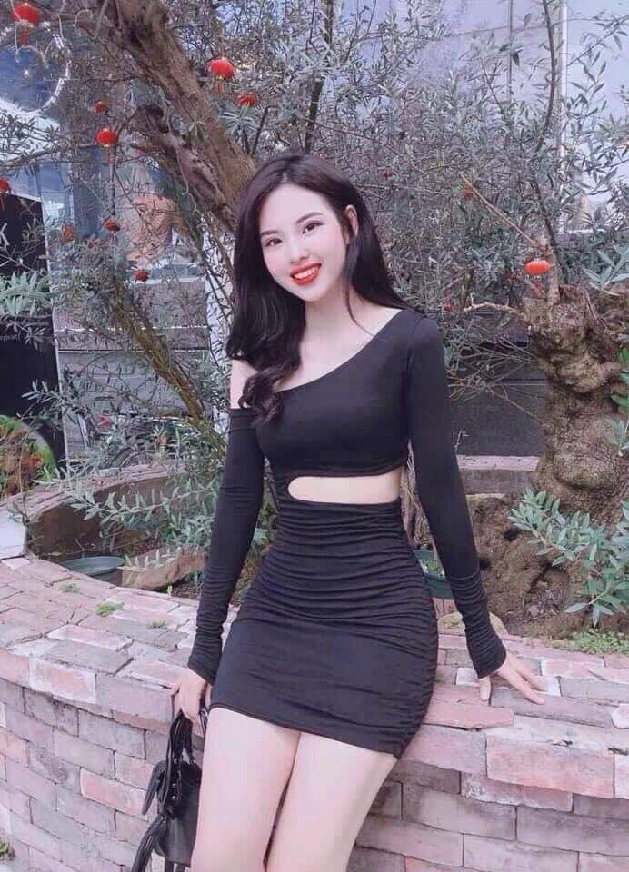 [HCM]ĐẦM TAY DÀI KHOÉT EO LỆCH VAI