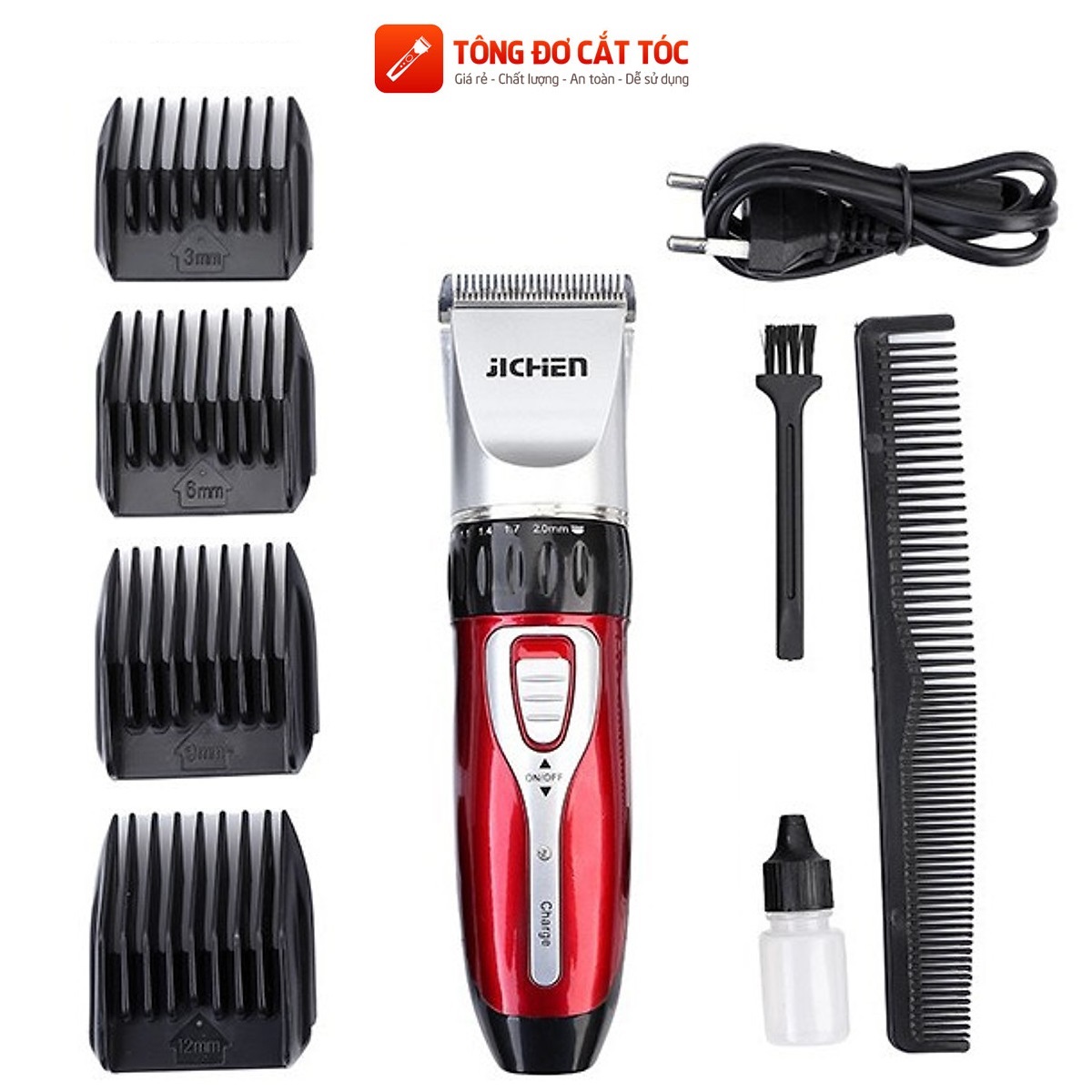 Usa tông đơ cắt tóc chuyên nghiệp tăng đơ cắt tóc gia đình chuyên nghiệp, tông đơ cắt tóc cho bé jichen - chính hãng tông đơ hớt tóc giá rẻ