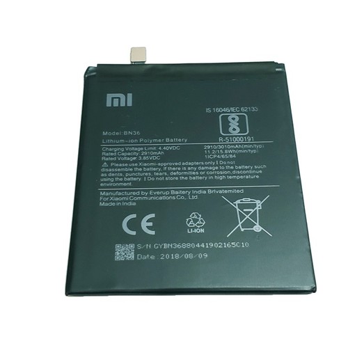 Pin điện thoại Xiaomi Mi6X BN36