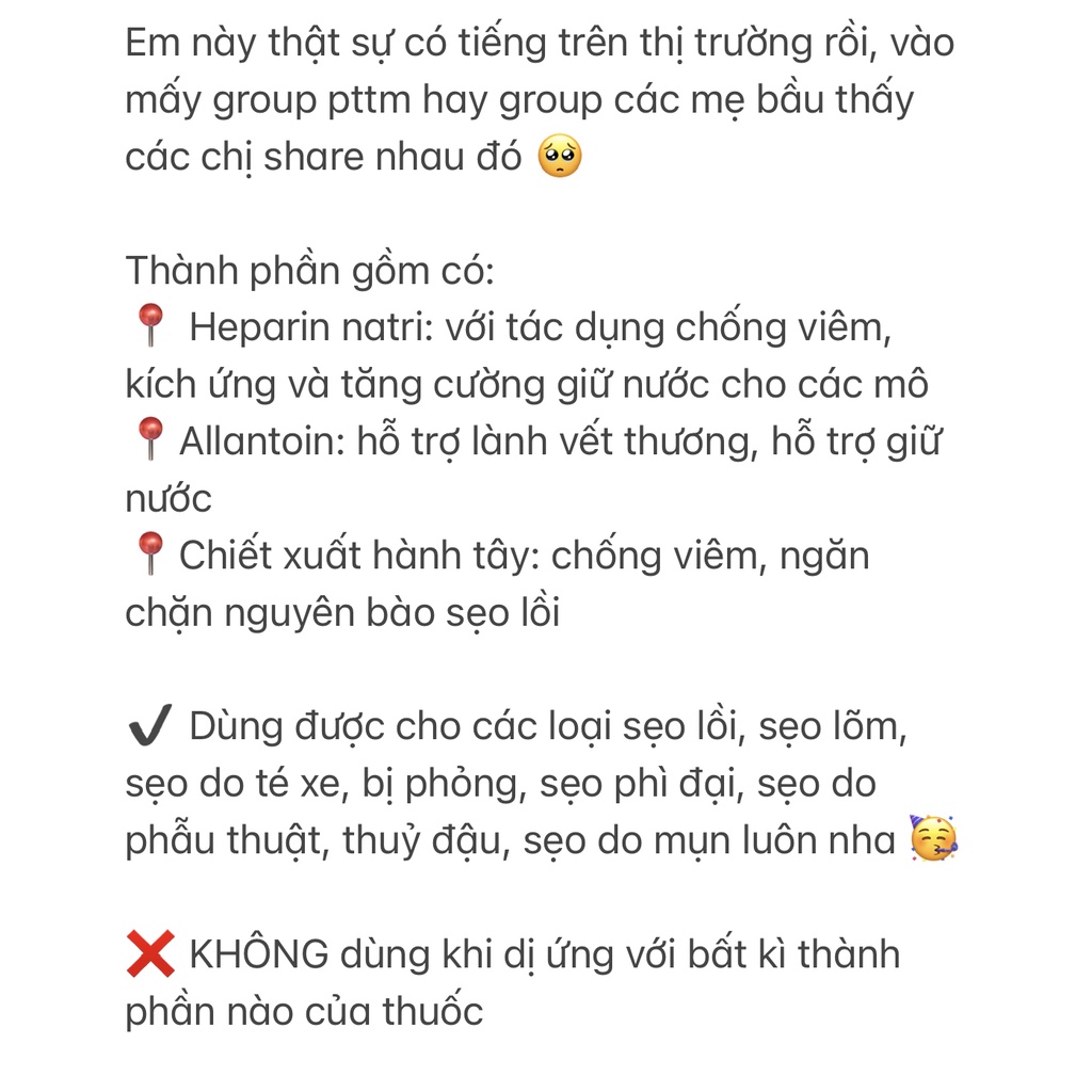 (Có Bill - nội địa Đức) Kem làm mờ sẹo Contractubex 30g