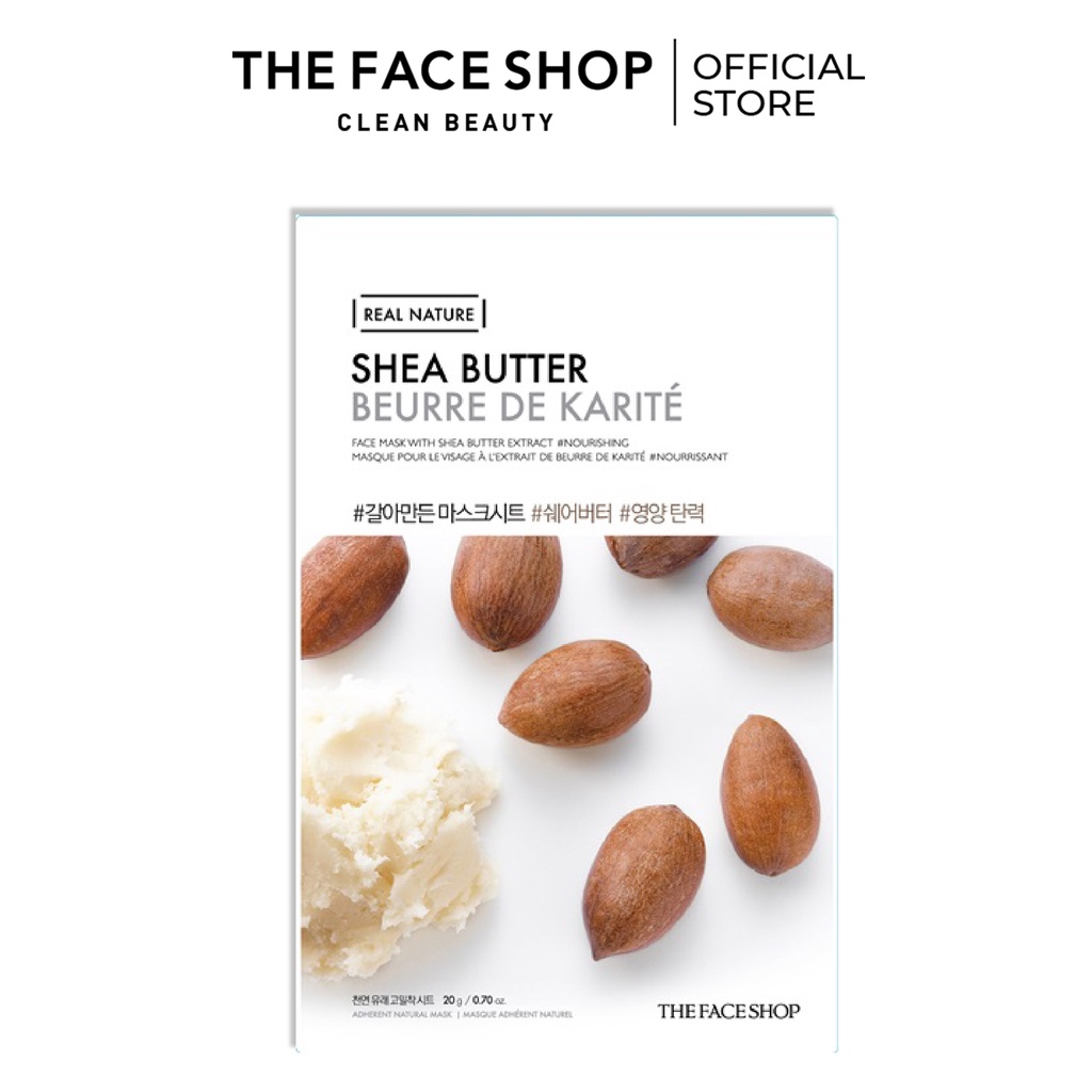 Combo 36 Mặt Nạ Real Nature THE FACE SHOP (mix nhiều loại) 20G