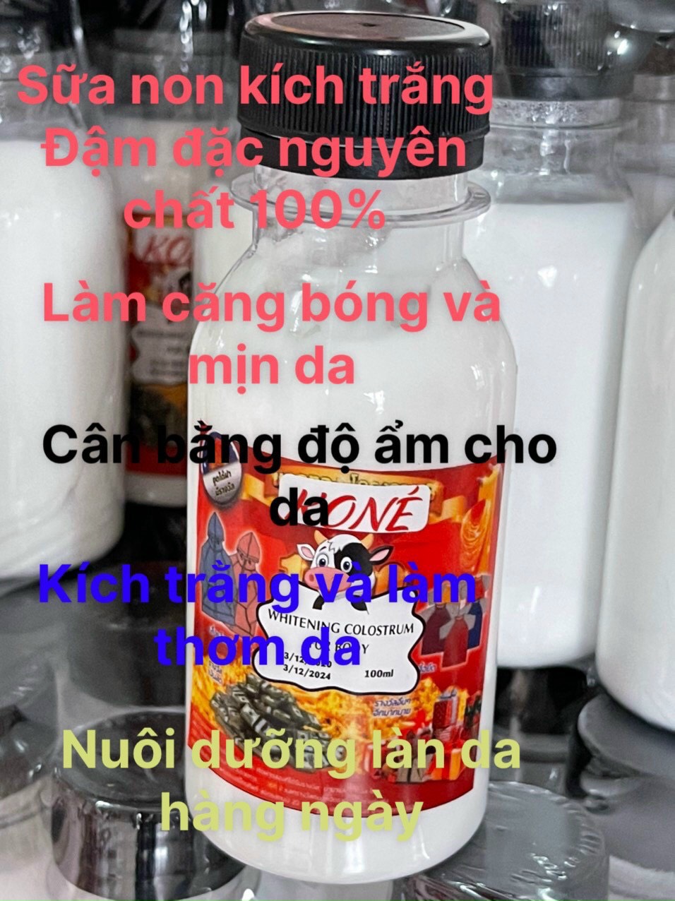 Ủ Sữa non kích trắng KONE CHÍNH HÃNG