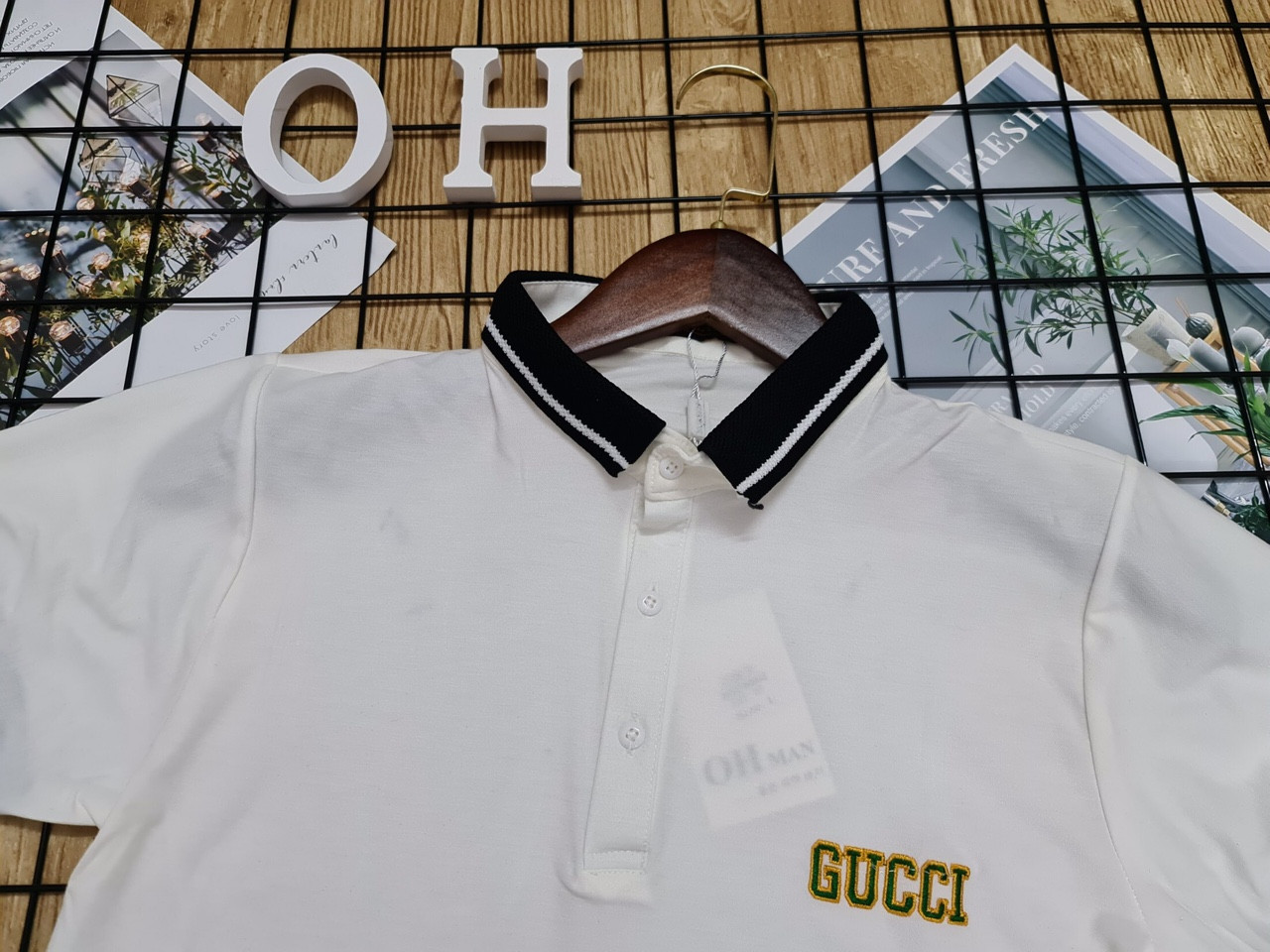 ÁO THUN NAM IN CAO CẤP GUCI