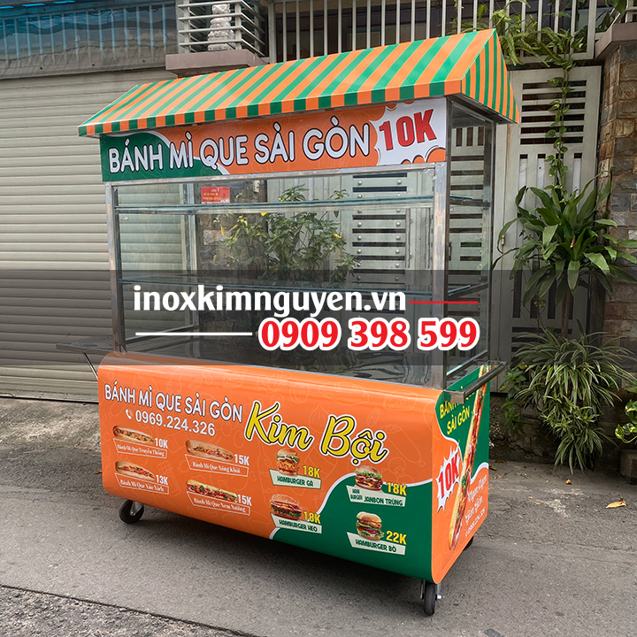 Xe bánh mì que sài gòn 1M6