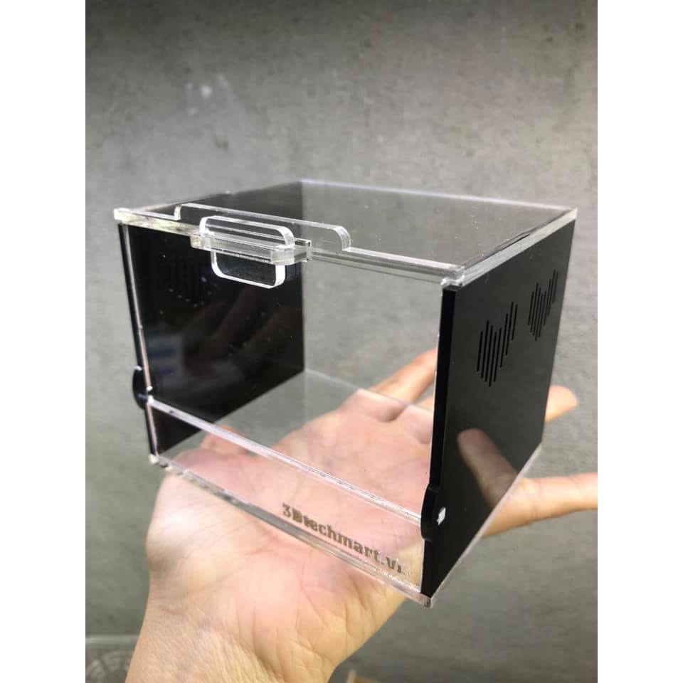 Hộp nuôi Nhện Sling, kích thước 10x8x8cm (tank sling)