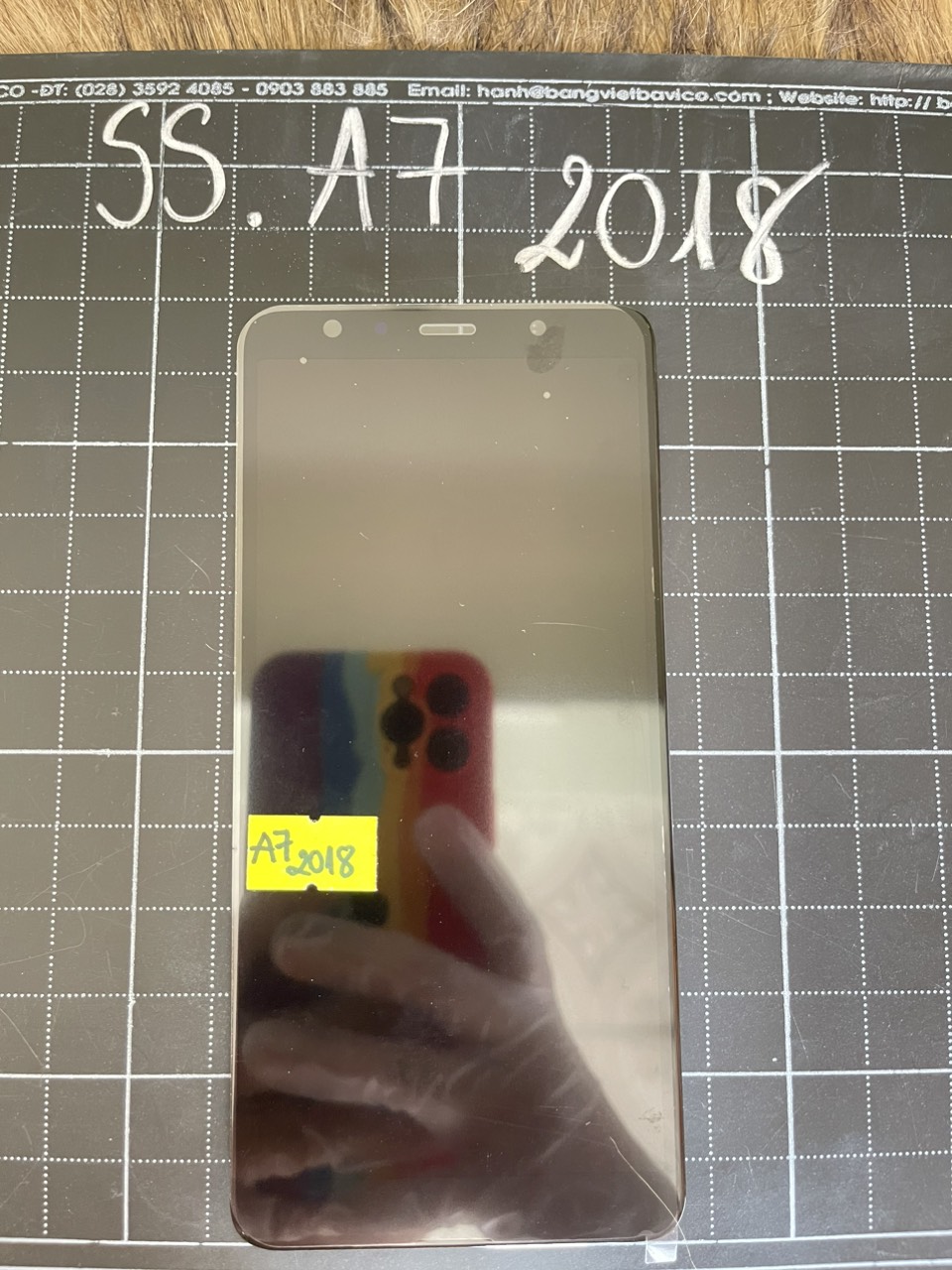 Bộ màn hình thay thế sam sung A7 2018/ A750 QX