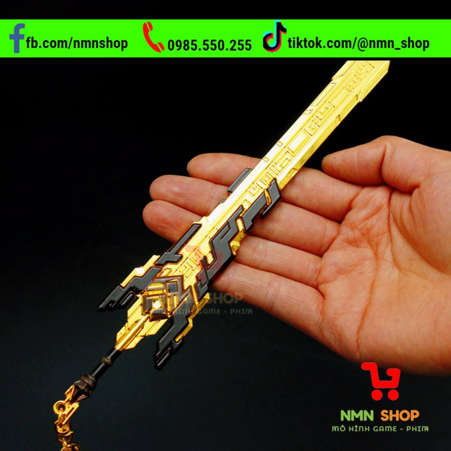 Mô hình game Genshin Impact - The Unforged (K.iếm Vô Công) 21cm