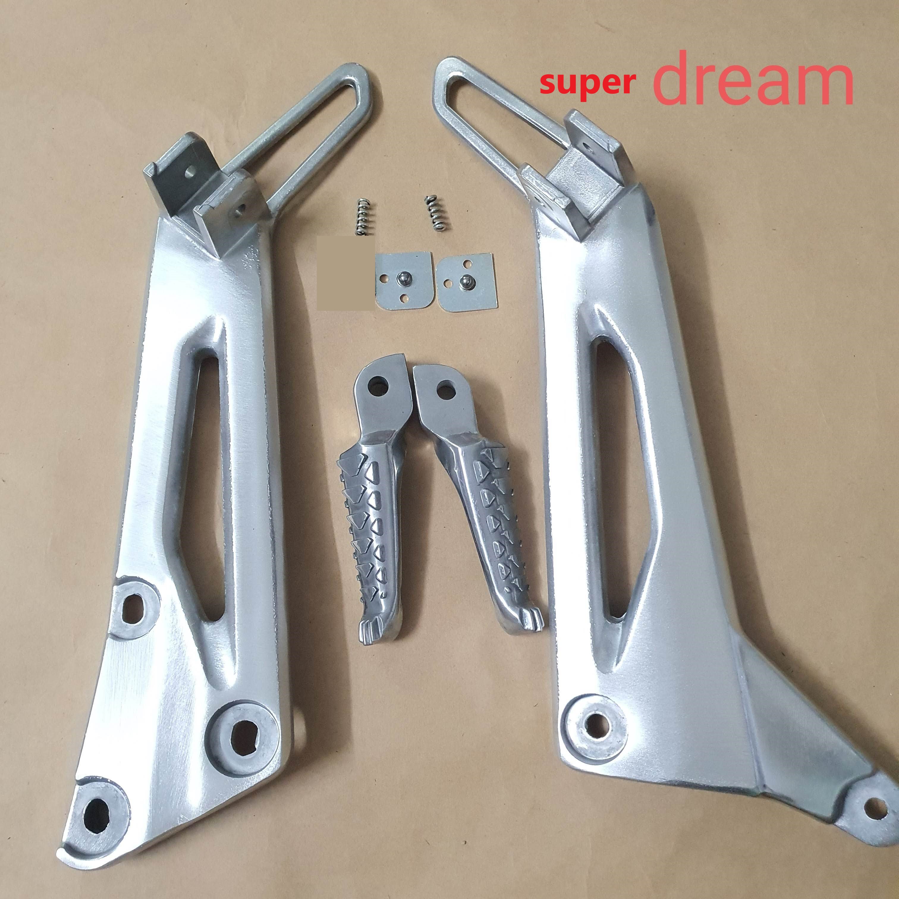 Combo pát gác chân và gác chân nhôm siêu cứng gắn cho xe Super Dream