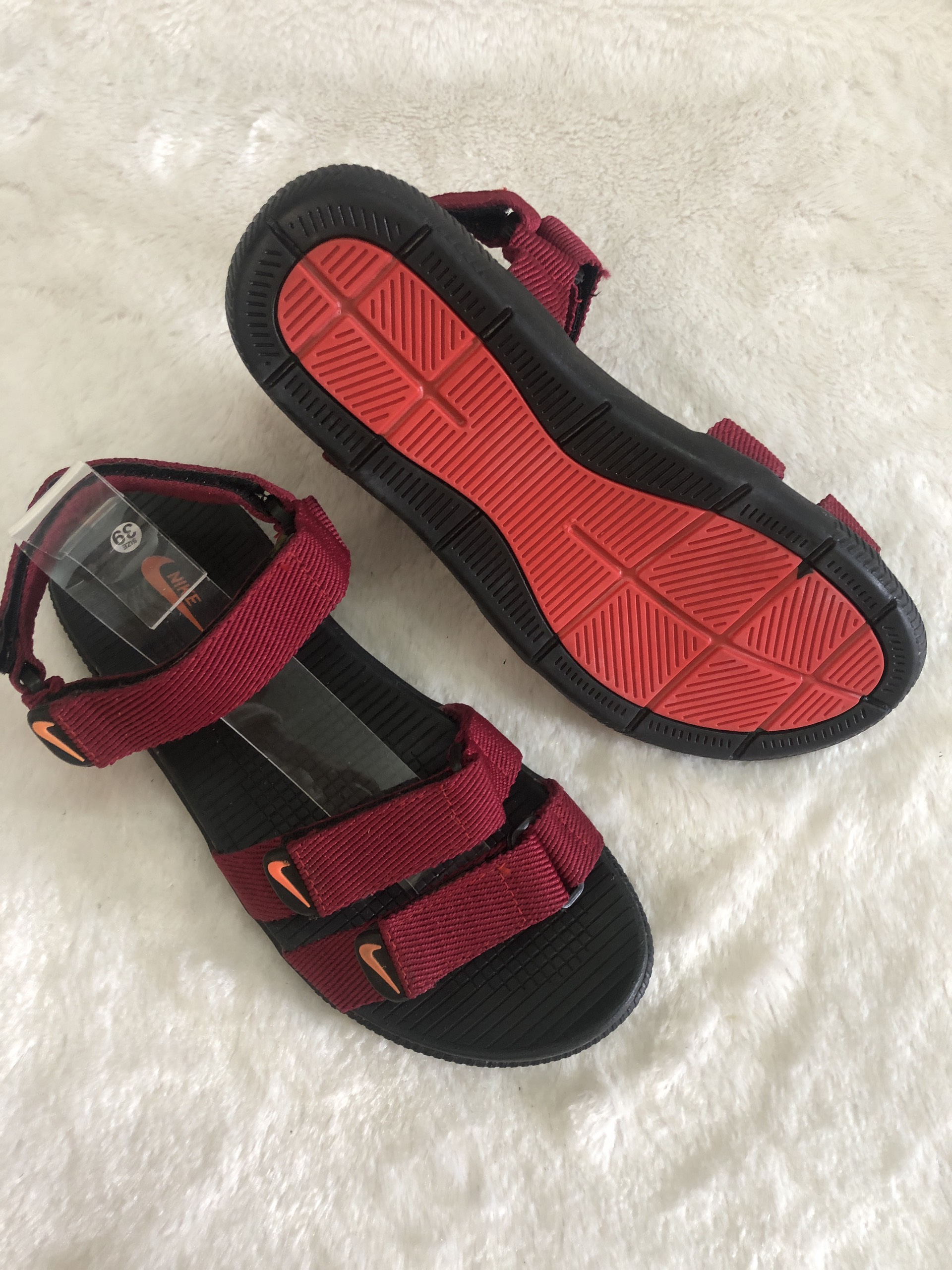 Sandal quai dù đế mỏng-Hỗ trợ khâu