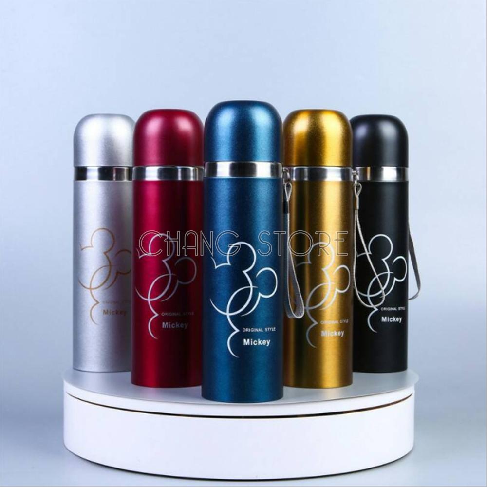 Bình Giữ Nhiệt Cao Cấp Mickey Mouse 500ml