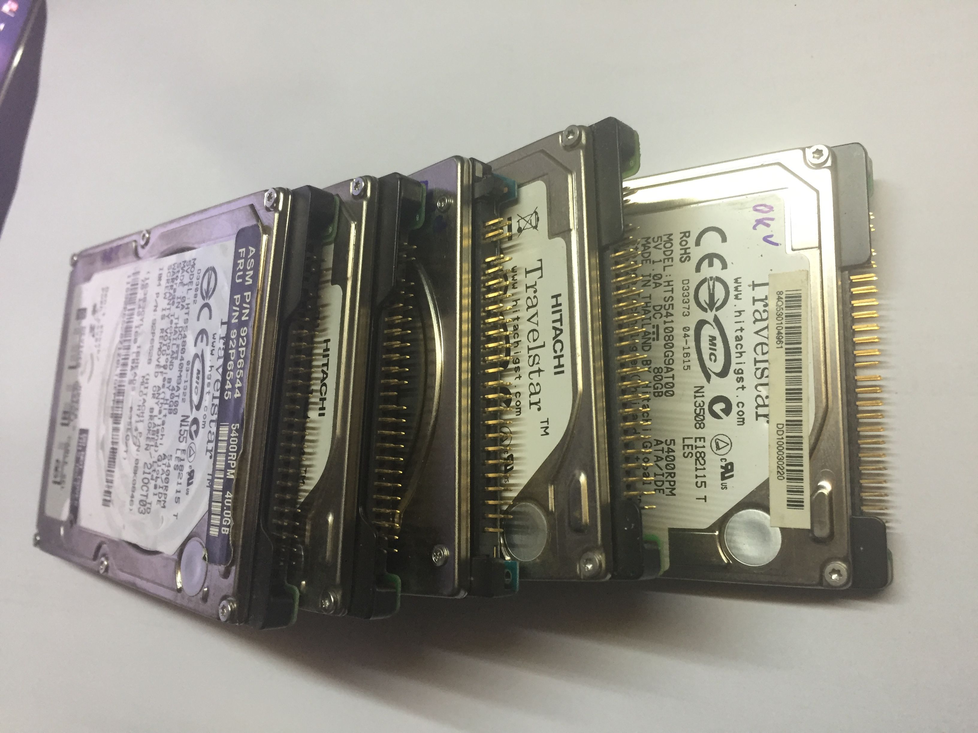Ổ Cứng HDD Laptop chuẩn ATA chân cắm IDE 40Gb