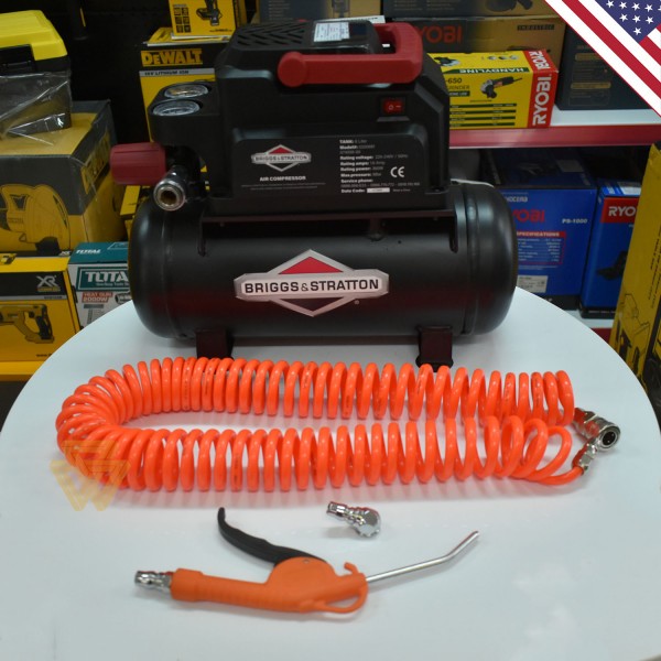 [HCM]Máy Nén Khí 0.75HP 6L Briggs&Stratton 0200681