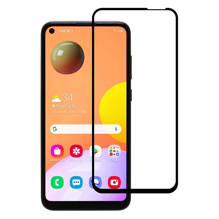 Kính cường lực Samsung A11 kính FULL màn hình FULL keo