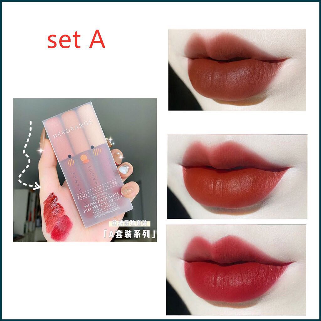 Set 3 Cây Son Kem Lì Herorange gtstore94