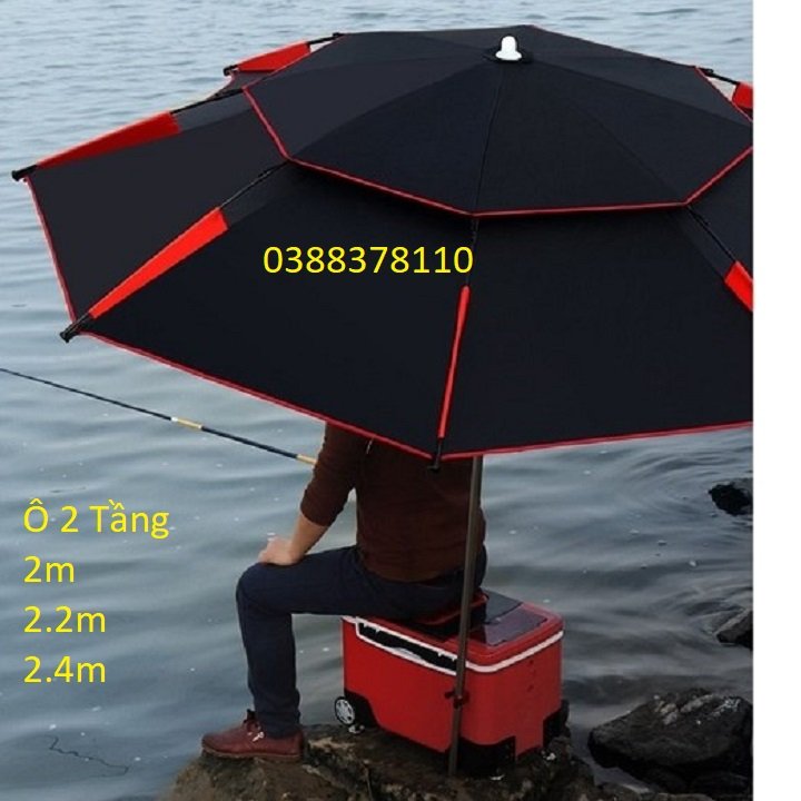 Ô câu cá, ô 2 tầng, ô 2 tầng màu đen cao cấp
