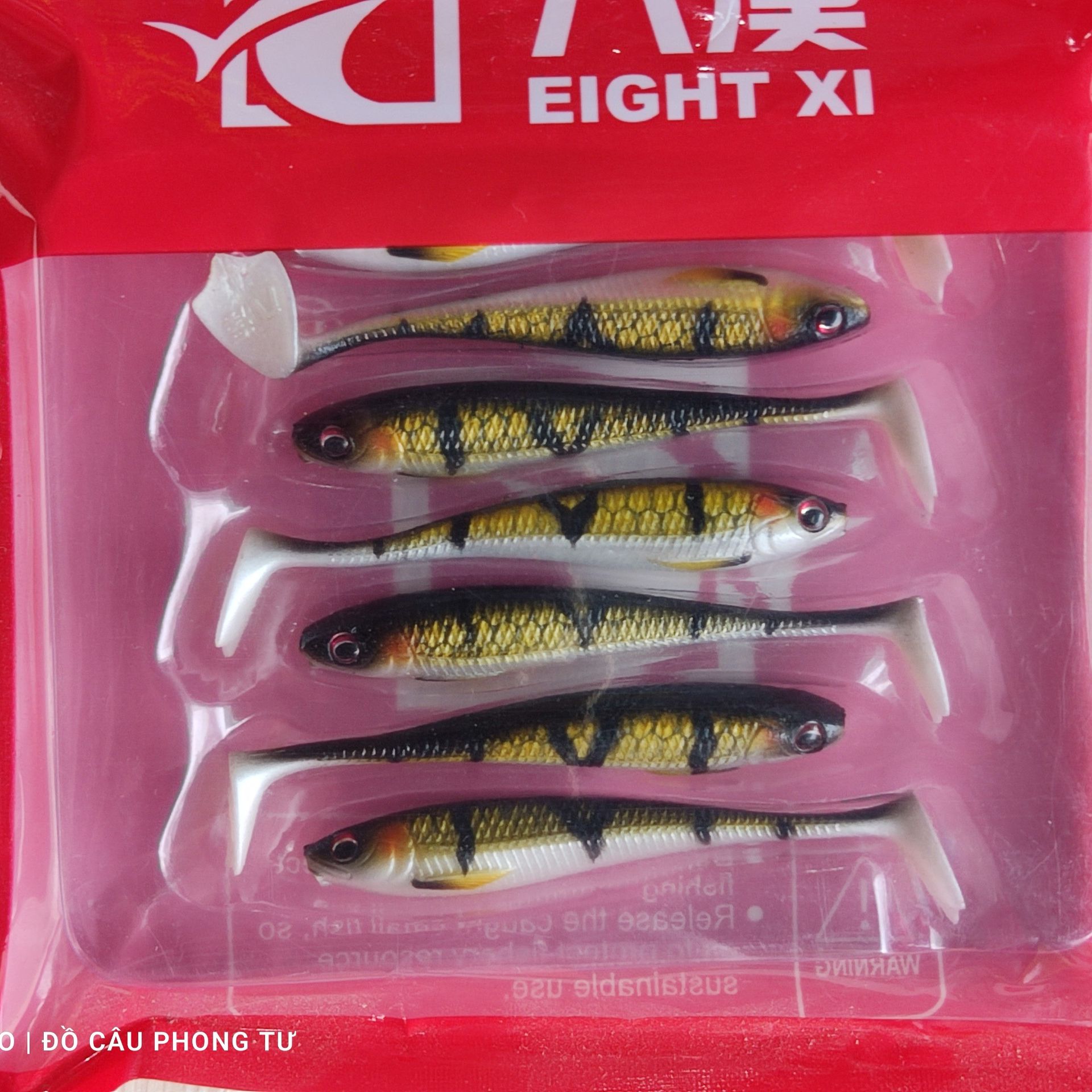 Mồi câu lure cá mềm NFF
