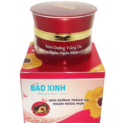 [HCM]Kem dưỡng trắng da ngăn ngừa mụn Bảo Xinh 20g