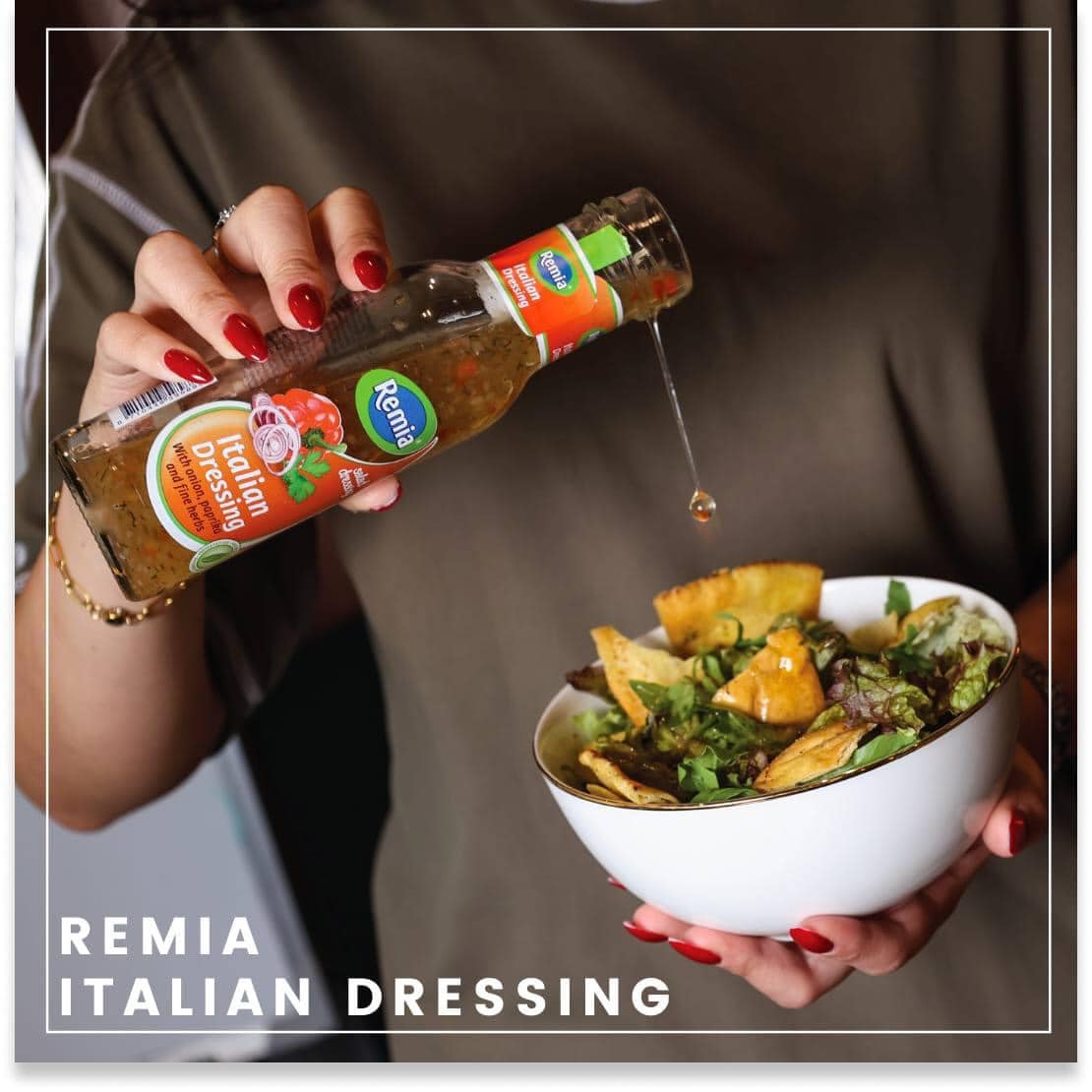 Sốt trộn Salad Remia Italian Dressing 250ml