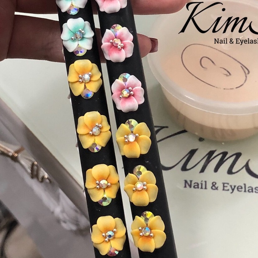 Phụ kiện nail- hoa bột- đậu ngậm đá