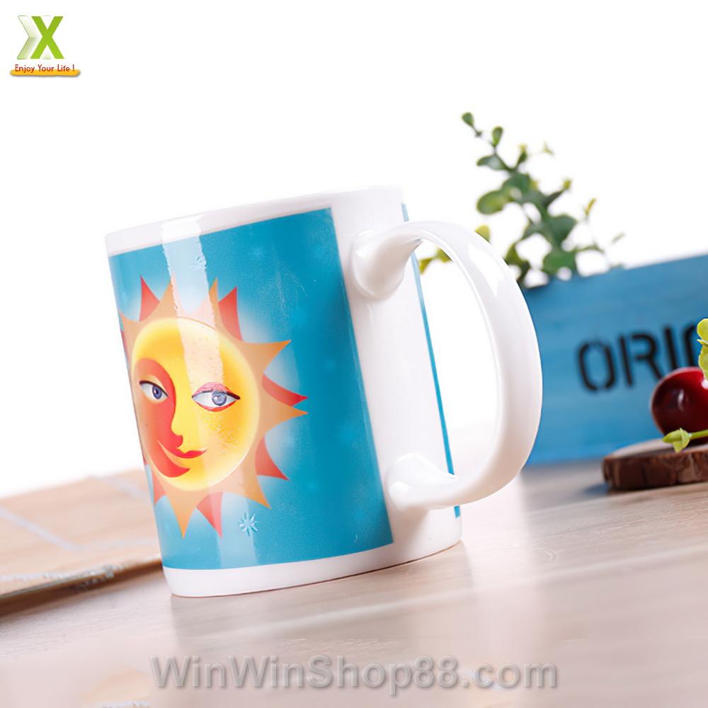 [FREESHIP MAX 15K][HCM]Ly đổi màu Mặt trăng - Mặt trời (Sun & Moon  Color Changing Cup)