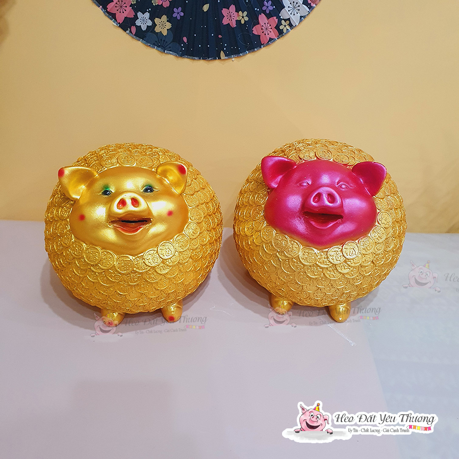 Lợn đồng xu phong thủy phiên bản mới