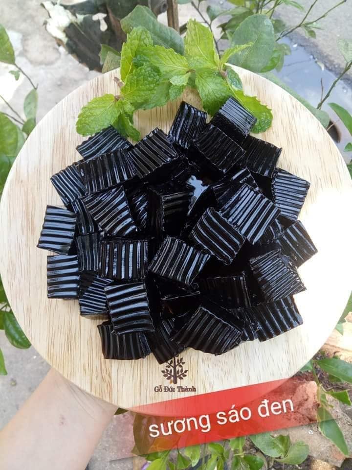 Bột thạch đen Đức Quý (sương sáo) 1kg Loại thường