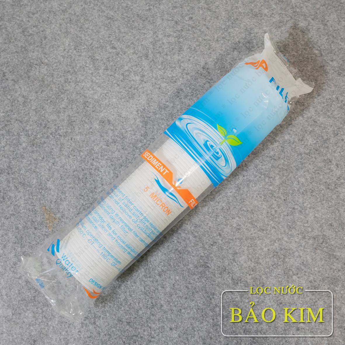 Combo 3 lõi lọc nước - pp 5 micron 10 inch