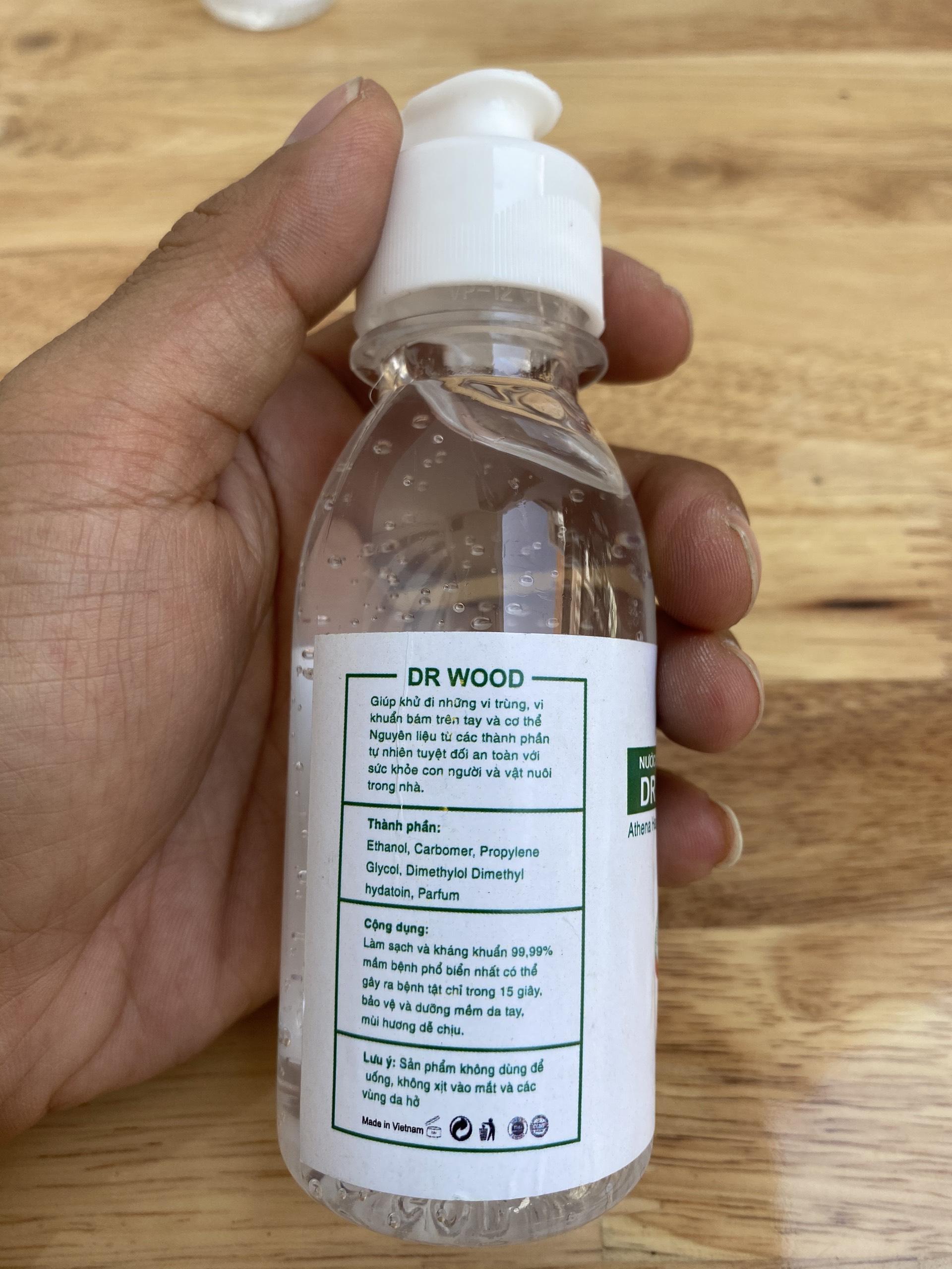 Nước Rửa Tay Khô Sát Khuẩn DR WOOD 100ml
