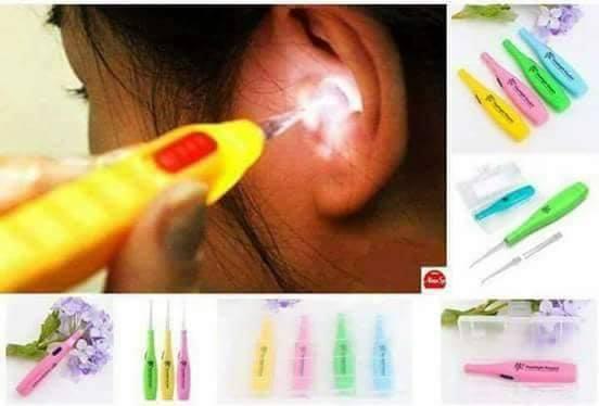 combo 2 dụng cụ lấy dáy tai có đèn