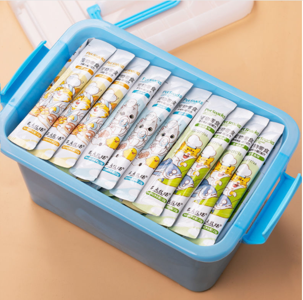 Combo 10 súp thưởng Pet Snacks cho mèo 15g