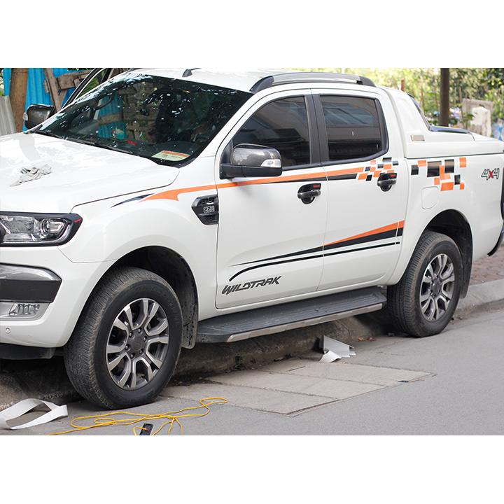 Tem dán sườn xe ranger