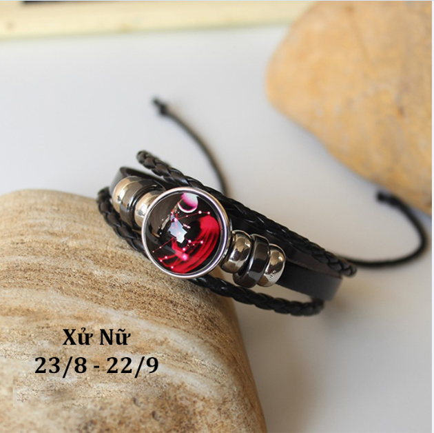 Zodiac signs 12 constellation bracelets