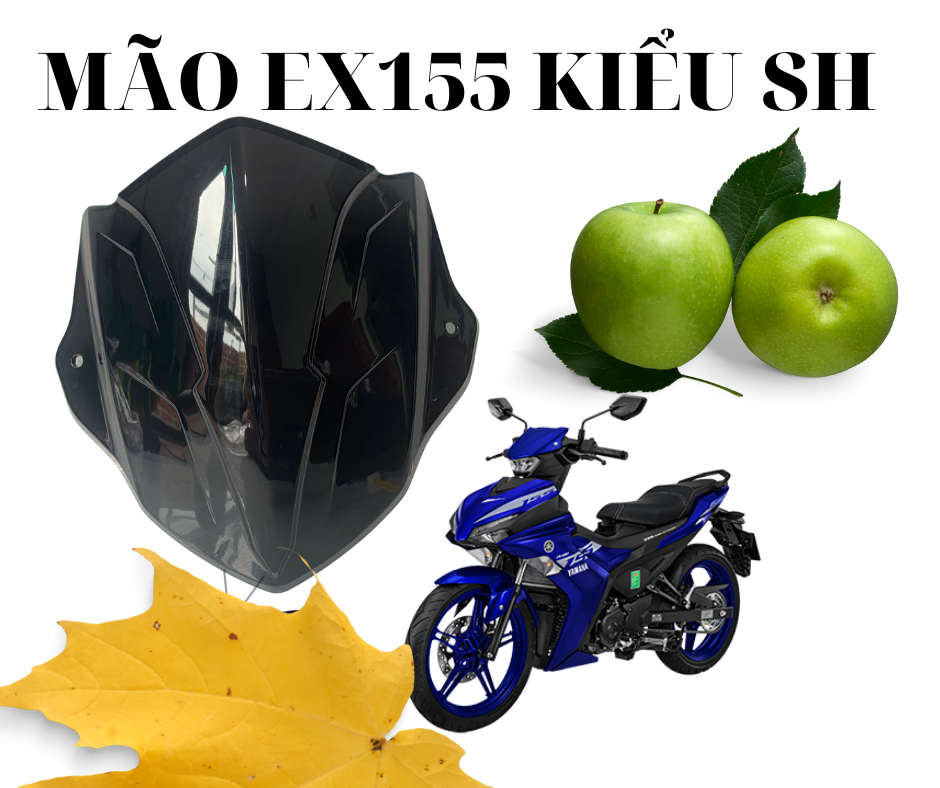chắn gió ( mão ) exciter 155cc 2021 kiểu SH