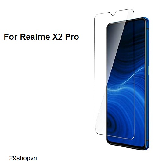 Kính cường lực Realme X2 Pro (Trong suốt)