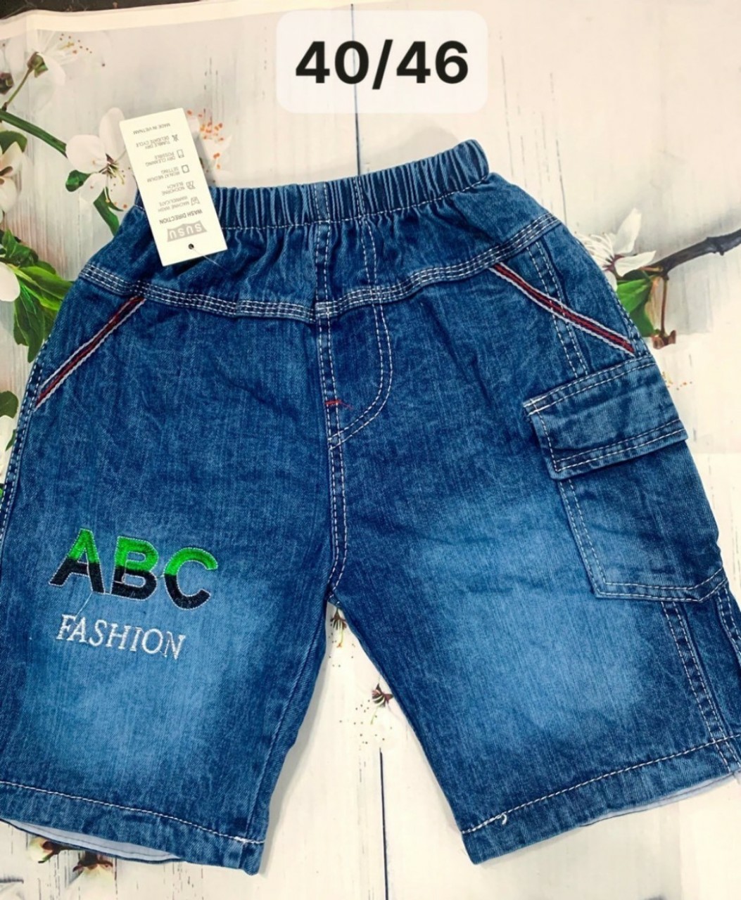 Cool Ripped Denim Shorts for Boys Weighing 10-22kg