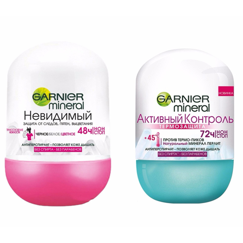 Lăn khử mùi Garnier Mineral Invisible 48h/50ml