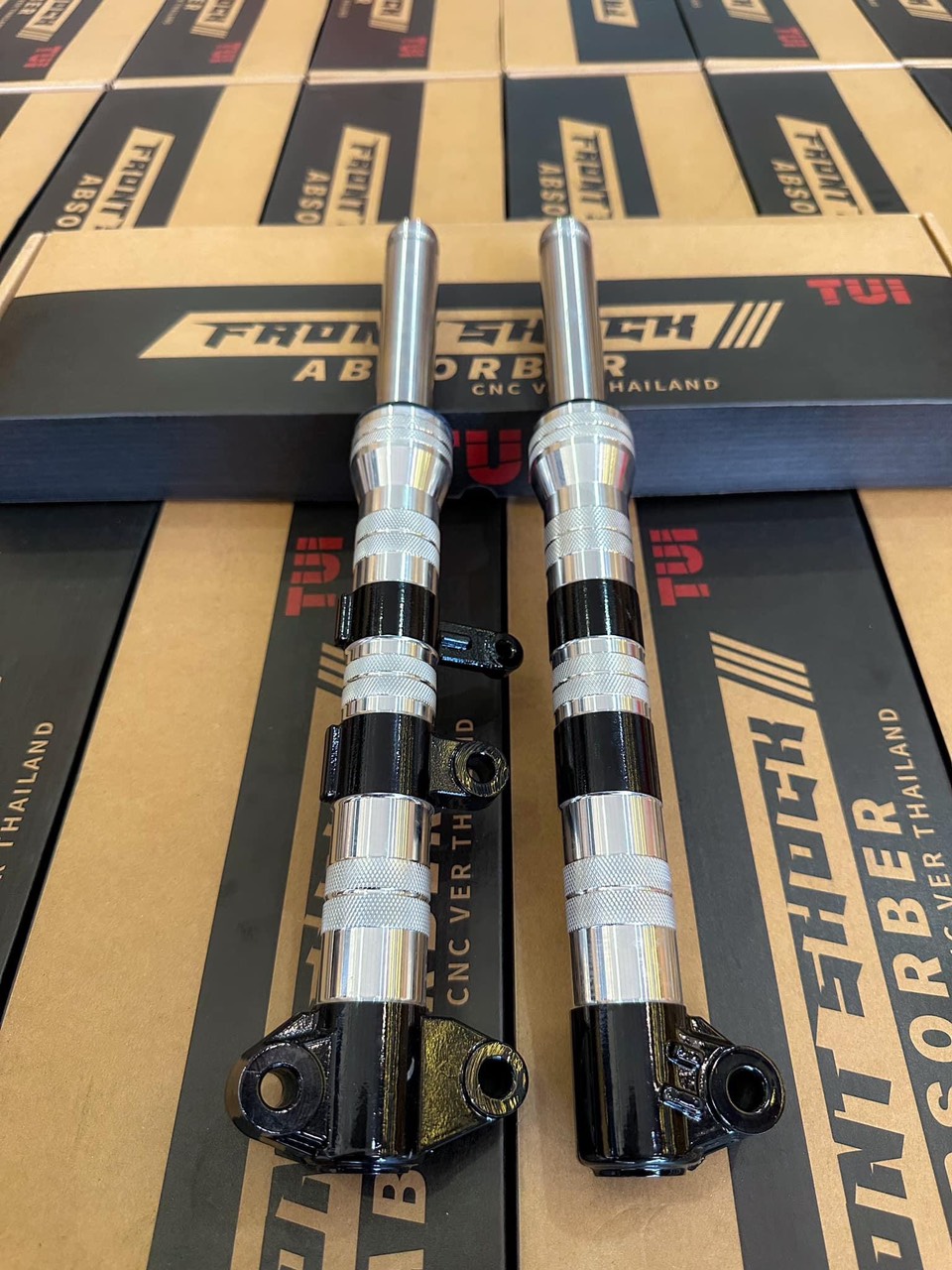 Phuộc phay cnc TUI Racing cho Sirius 50/110