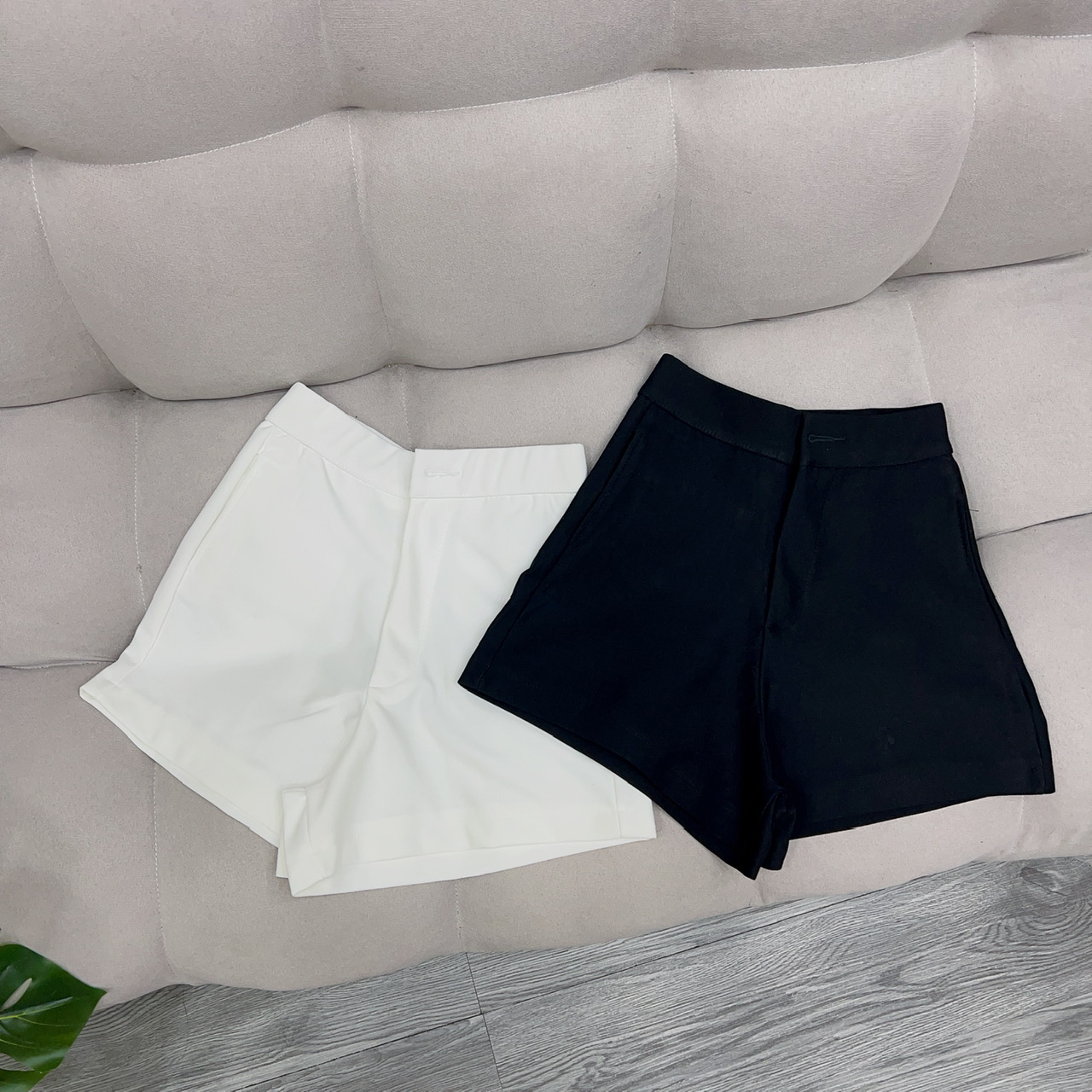 Quần Short nữ UMI lưng cao co giãn