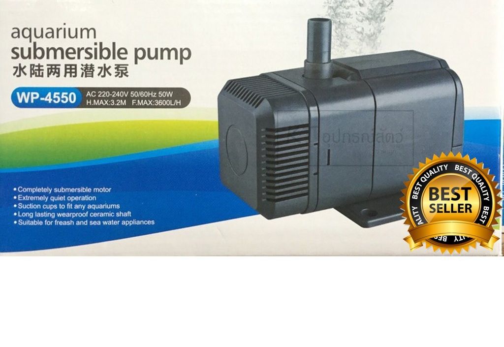 [Hoàn Tiền 10%]Máy Bơm SOBO WP 4550 (50W 3600L/H)  Dành Cho Hồ Cá Cảnh