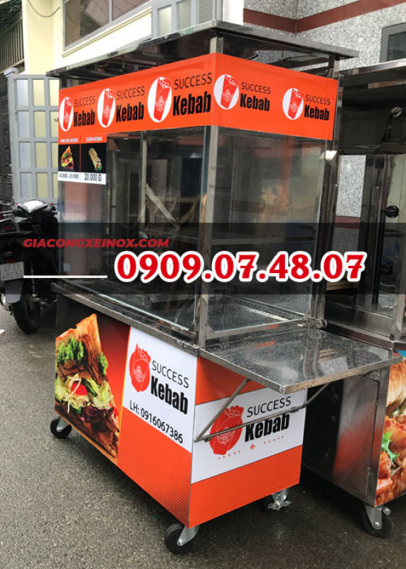 Bảng giá Xe bánh mì Thổ Nhĩ Kỳ 1m2 bảng hiệu Điện máy Pico