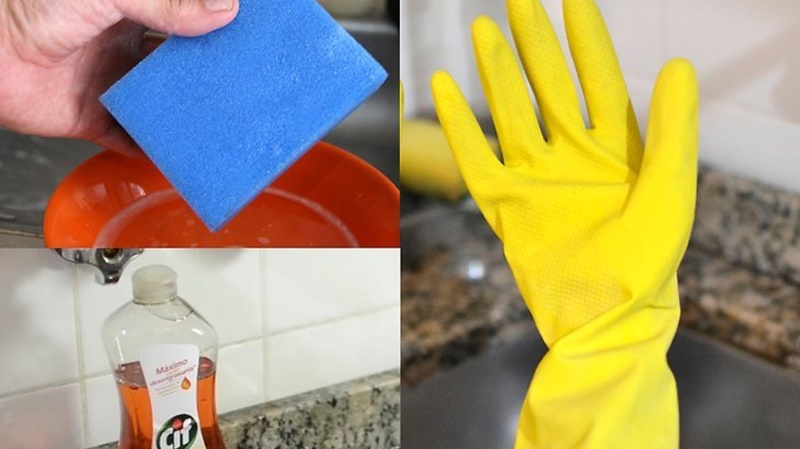 Bao tay cao su vệ sinh, rửa chén bát bền, nhẹ, dai