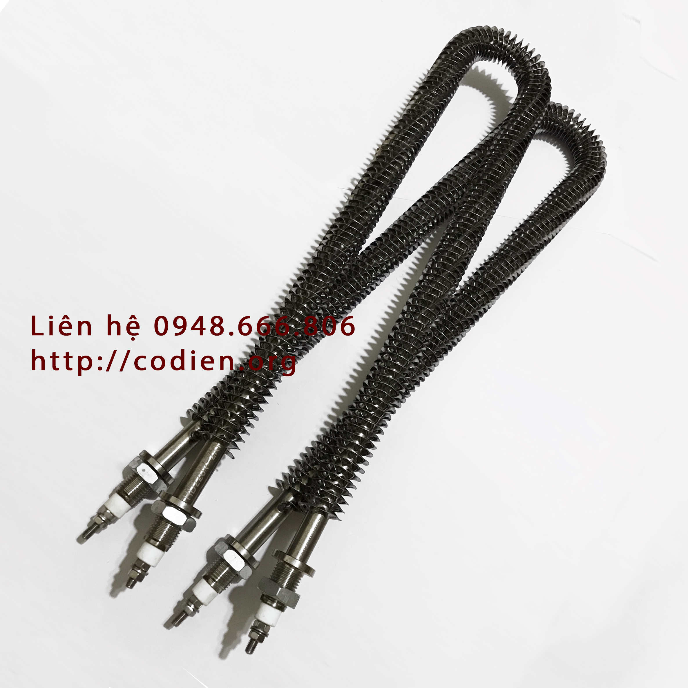 Điện trở sấy khô chữ U dài 40cm, thanh nhiệt dài 4 tấc cho lò công nghiệp